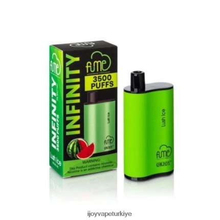 iJOY Fume Infinity tek kullanımlık 3500 puf | 12 ml 4V44LV102 IJOY Ankara yemyeşil buz