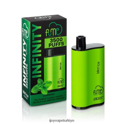iJOY Fume Infinity tek kullanımlık 3500 puf | 12 ml 4V44LV103 IJOY Vape Istanbul naneli buz