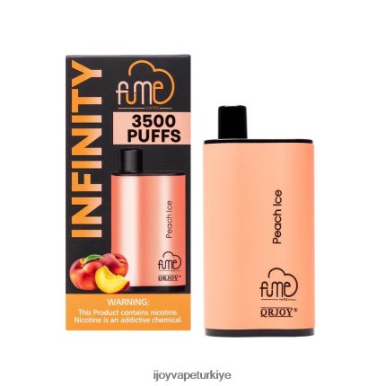 iJOY Fume Infinity tek kullanımlık 3500 puf | 12 ml 4V44LV104 Best IJOY Vape Flavors şeftalili buz