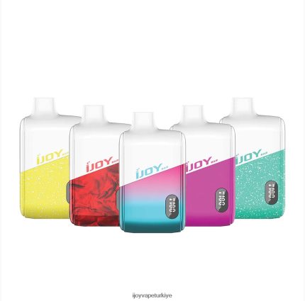 iJOY Bar Smart Vape 8000 nefes 4V44LV12 IJOY Ankara guava kivi çarkıfelek meyvesi
