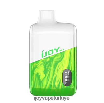 iJOY Bar Smart Vape 8000 nefes 4V44LV1 IJOY Vape Türkiye elma suyu