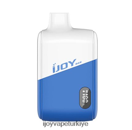 iJOY Bar Smart Vape 8000 nefes 4V44LV6 Order IJOY Vape mavi razz buz