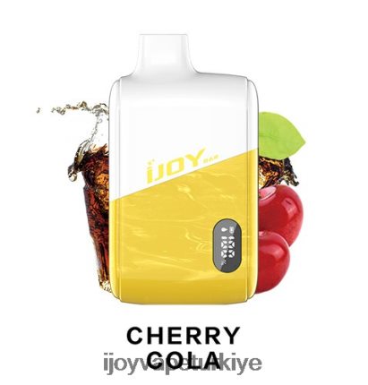 iJOY Bar IC8000 tek kullanımlık 4V44LV181 IJOY Vape Türkiye kiraz kola