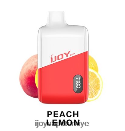 iJOY Bar IC8000 tek kullanımlık 4V44LV190 IJOY Vapes For Sale şeftali limon