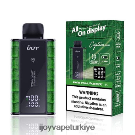 iJOY Bar Captain tek kullanımlık 4V44LV91 IJOY Vape Türkiye mango kavun çilek