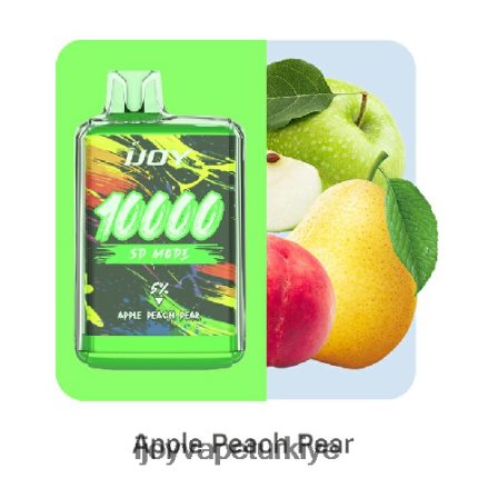 iJOY Bar SD10000 tek kullanımlık 4V44LV160 IJOY Vapes For Sale elma şeftali armut