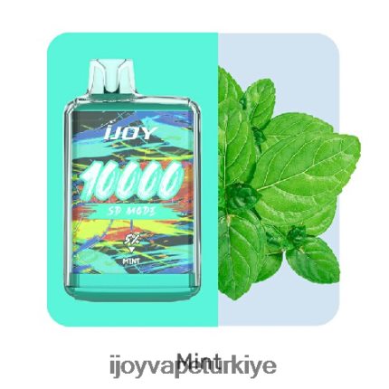 iJOY Bar SD10000 tek kullanımlık 4V44LV167 IJOY Elektronik Sigara nane