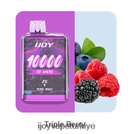 iJOY Bar SD10000 tek kullanımlık 4V44LV173 IJOY Vape Istanbul üçlü meyve