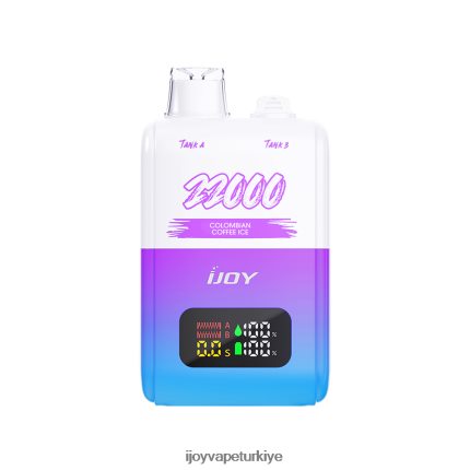 iJOY SD 22000 tek kullanımlık 4V44LV149 IJOY Vape Price mavi ahududu buz