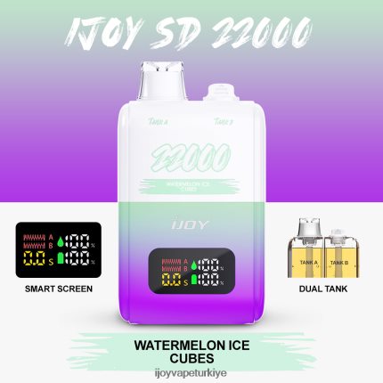 iJOY SD 22000 tek kullanımlık 4V44LV159 IJOY Vape Price karpuz buz küpleri