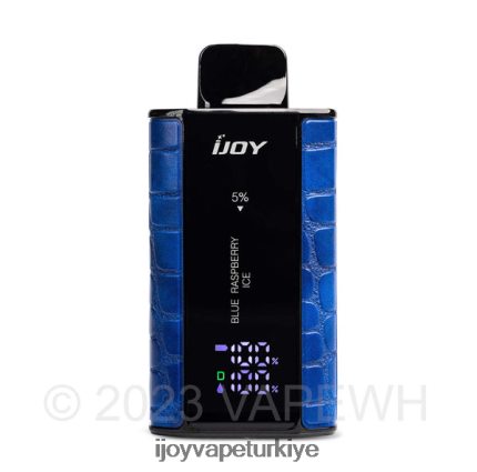 iJOY Captain 10000 elektronik sigara 4V44LV32 IJOY Ankara mavi ahududu buz