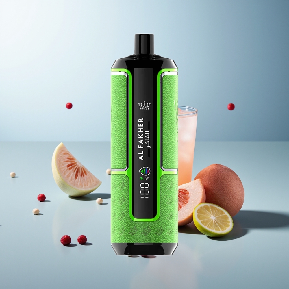 Al Fakher Crown Bar 15K Hipermax Taşınabilir Mavi Ahududu Limonata