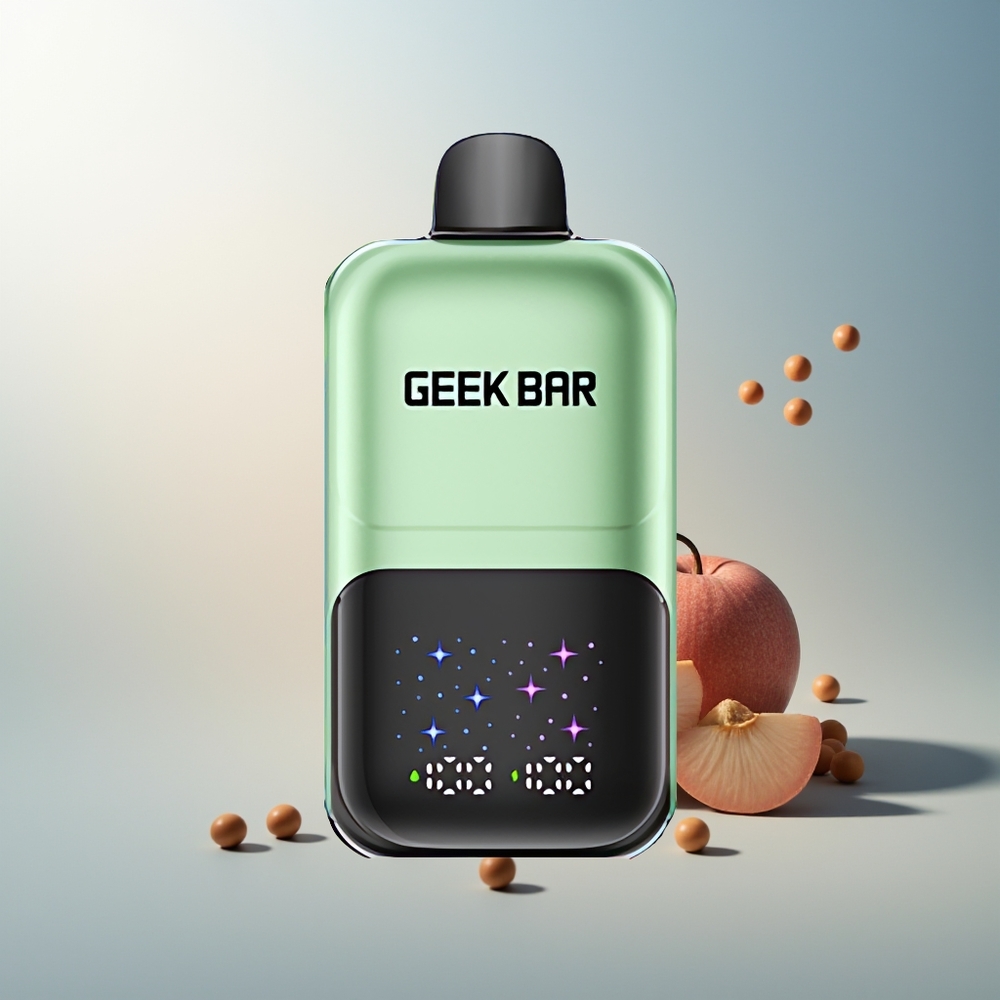 GEEK BAR 2GO 50000 Puff Büyük Ekran Ayarlanabilir Lezzet Çift Hazneli Double Elma A&B