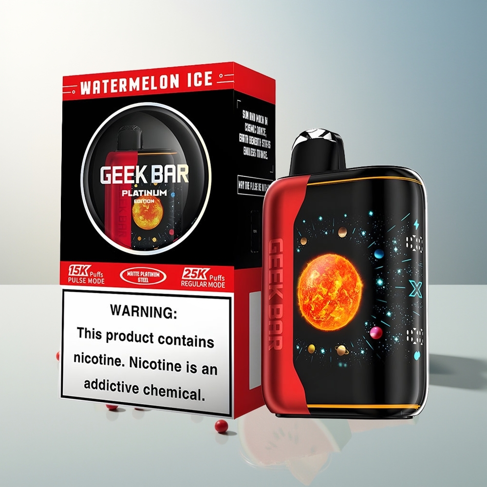 GEEK BAR Platinum Edition 25000 Puff USB-Type C Şarj Karpuz Buz