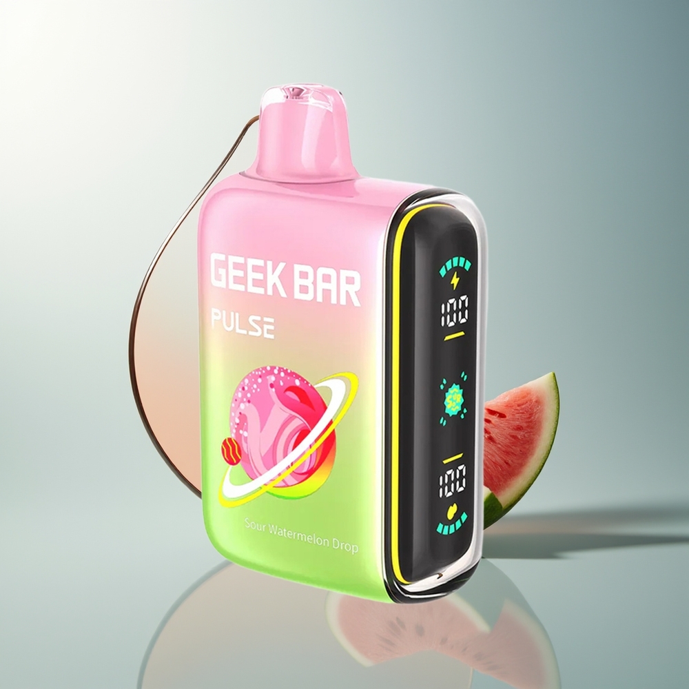 GEEK BAR Pulse 15000 Puff 16ML 5% Nikotin Ayarlanabilir Hava Akışı Ekşi Edition