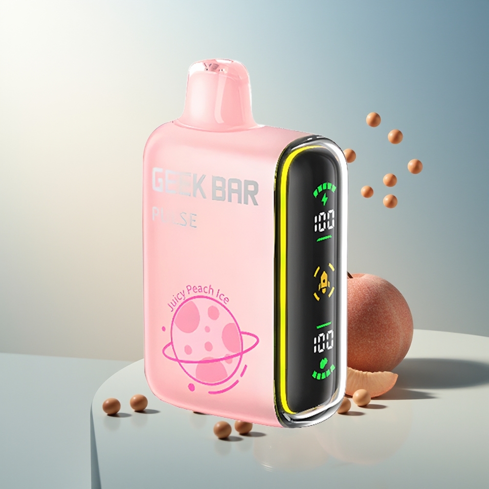GEEK BAR Pulse 15000 Puff 16ML %5 Nikotin Ayarlanabilir Hava Akışı USB Type-C Şarj Planet Edition