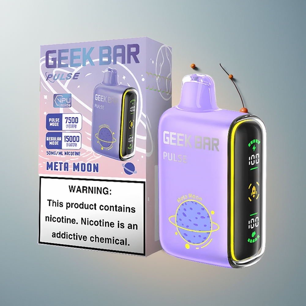 GEEK BAR Pulse 15000 Puff 16ML %5 Nikotin Ayarlanabilir Hava Akışı USB Type-C Şarj Planet Edition