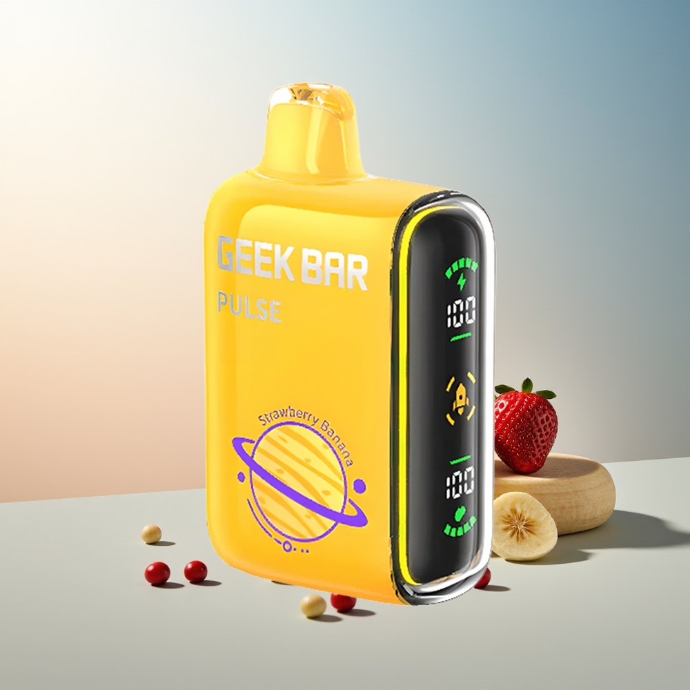 GEEK BAR Pulse 15000 Puff 16ML %5 Nikotin Ayarlanabilir Hava Akışı USB Type-C Şarj Planet Edition