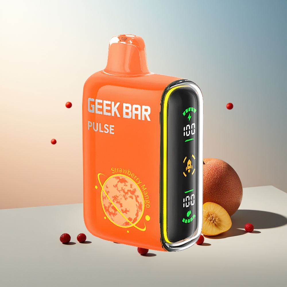 GEEK BAR Pulse 15000 Puff 16ML %5 Nikotin Ayarlanabilir Hava Akışı USB Type-C Şarj Planet Edition