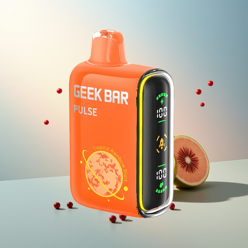 GEEK BAR Pulse 15000 Puff 16ML %5 Nikotin Ayarlanabilir Hava Akışı USB Type-C Şarj Planet Edition