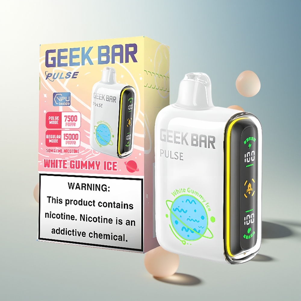 GEEK BAR Pulse 15000 Puff 16ML %5 Nikotin Ayarlanabilir Hava Akışı USB Type-C Şarj Planet Edition