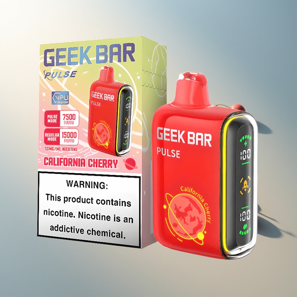GEEK BAR Pulse 15000 Puff 16ML %5 Nikotin Ayarlanabilir Hava Akışı USB Type-C Şarj Planet Edition