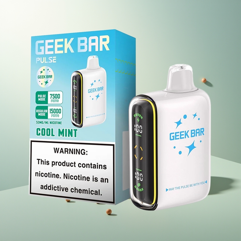 GEEK BAR Pulse 15000 Puff 16ML %5 Nikotin Ayarlanabilir Hava Akışı USB Type-C Şarj Planet Edition