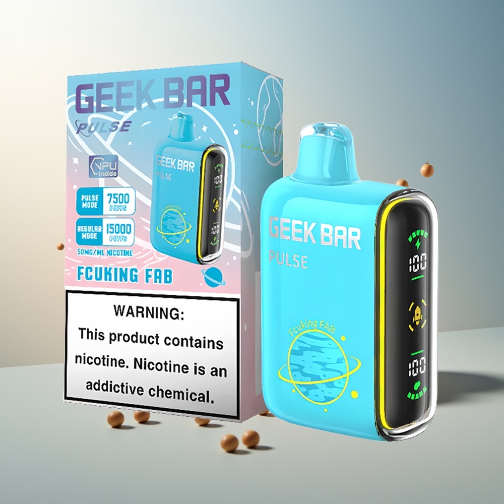 GEEK BAR Pulse 15000 Puff 16ML %5 Nikotin Ayarlanabilir Hava Akışı USB Type-C Şarj Planet Edition