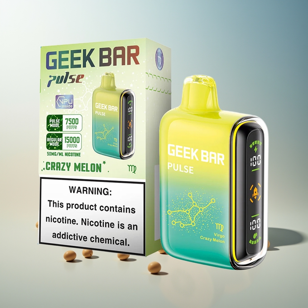 GEEK BAR Pulse 15000 Puff 16ML 5% Nikotin USB Type-C Burçlar Edisyonu