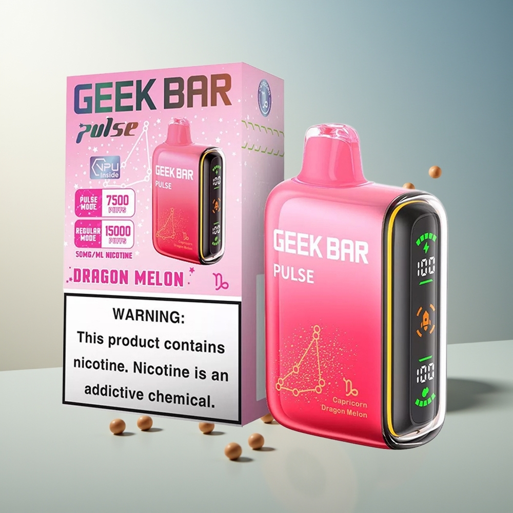 GEEK BAR Pulse 15000 Puff 16ML 5% Nikotin USB Type-C Burçlar Edisyonu
