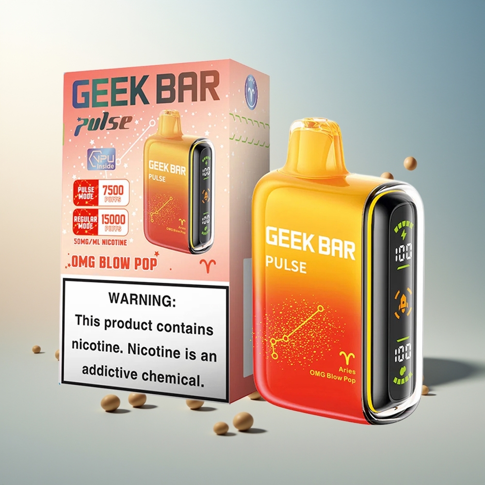 GEEK BAR Pulse 15000 Puff 16ML 5% Nikotin USB Type-C Burçlar Edisyonu