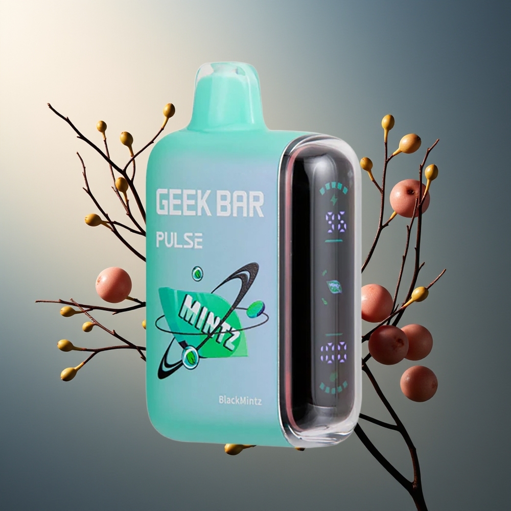 GEEK BAR Pulse 15000 Puff 16ML %5 Nikotin USB Type-C Şarj Nane Aromalı