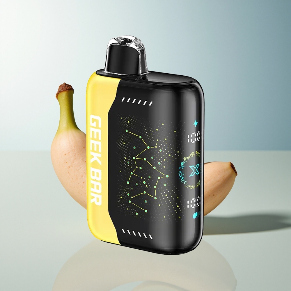 GEEK BAR Pulse X 25000 Puff 18mL 3D Ekran USB Type-C Şarj Çift Mesh Coil Standart Versiyon