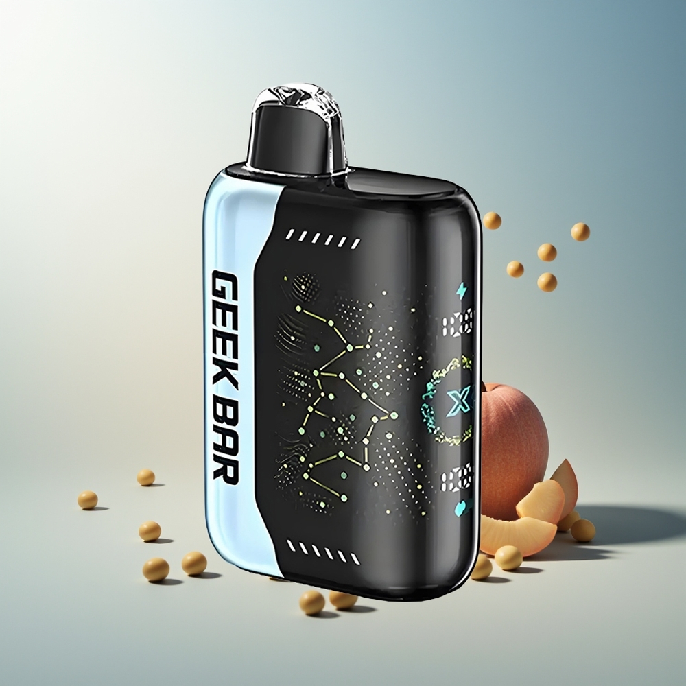 GEEK BAR Pulse X 25000 Puff Sıfır Nikotin 18mL Çift Mesh Bobin USB Type-C Şarj Portu 3D Kavisli Ekran