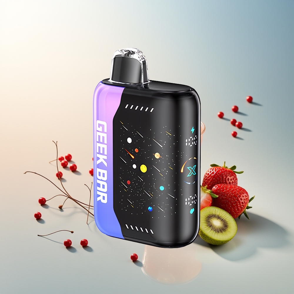 GEEK BAR Pulse X 42K Püf Meteor Sürümü Çilek Kivi Buz