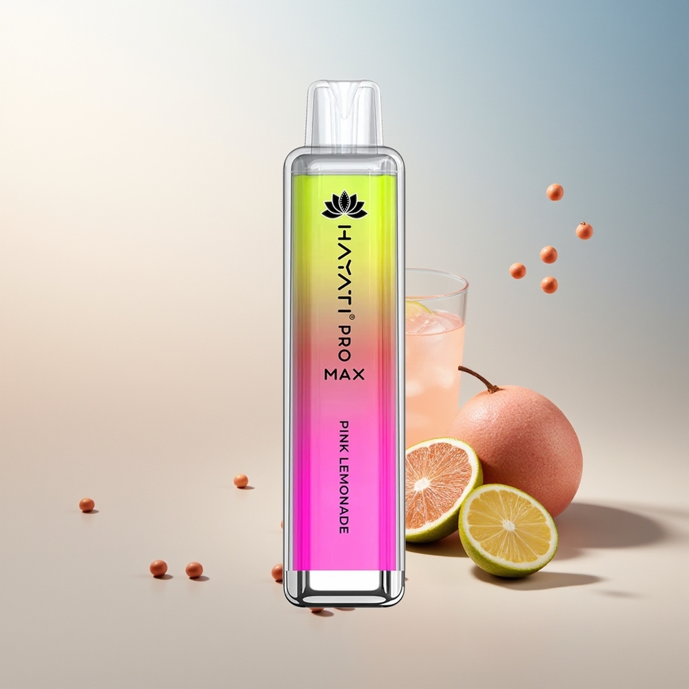 Hayati Pro Max 4000 Puf Şarj Edilebilir Kristal Pembe Limonata