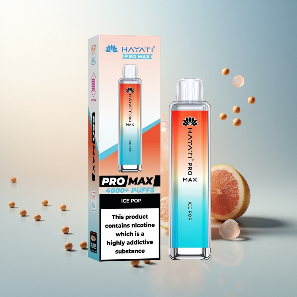 Hayati Pro Max 4000 Puff Şarj Edilebilir Buzlu Meyve