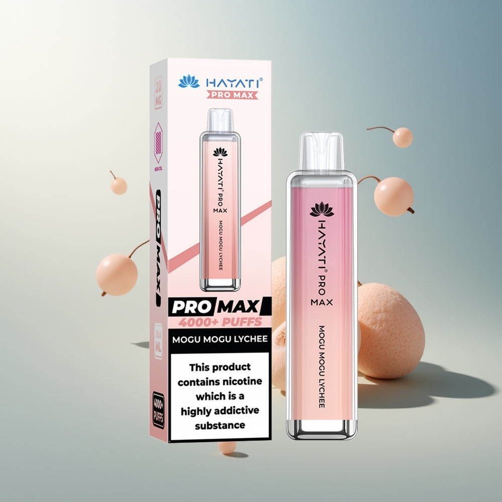 Hayati Pro Max 4000 Puff Şarj Edilebilir Liçi Aromalı