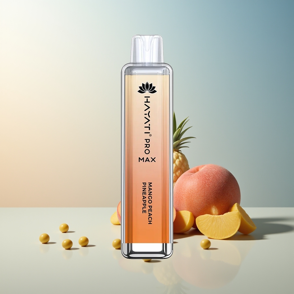 Hayati Pro Max 4000 Puff Şarj Edilebilir Mango Şeftali Ananas Aromalı