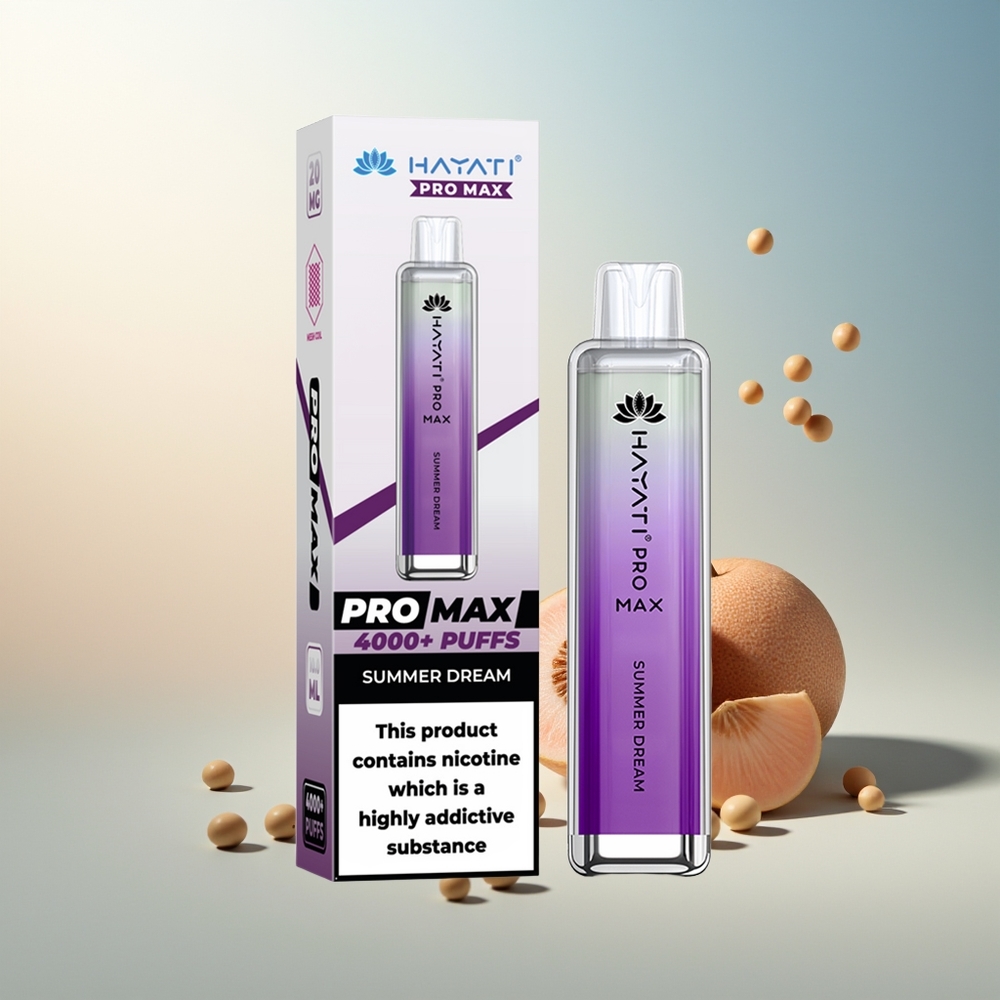 Hayati Pro Max 4000 Puff Şarj Edilebilir Çift Mesh Bobinli Yaz Rüyası