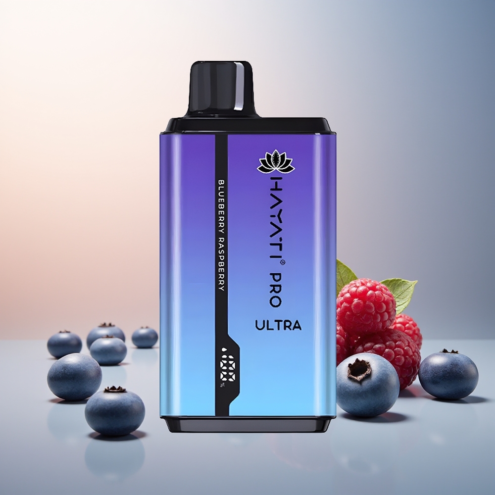 Hayati Pro Ultra 15000 Puff 2x12ml 850mAh Ahududu Böğürtlen