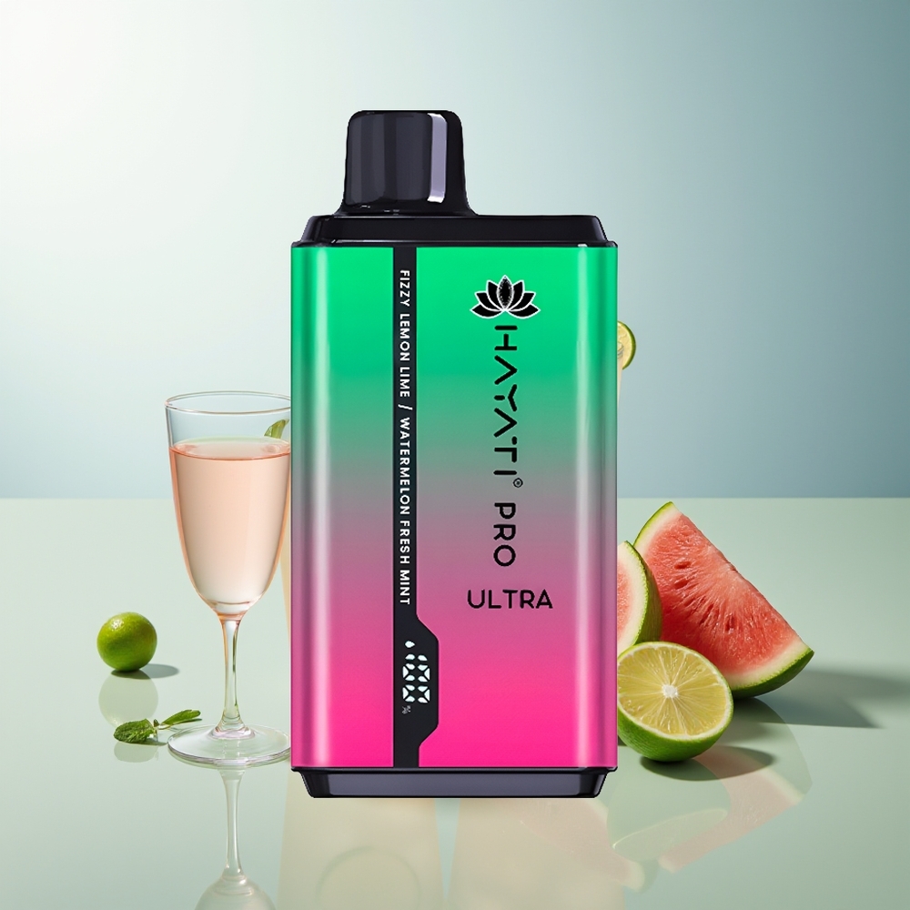 Hayati Pro Ultra 15000 Puff 2x12ml 850mAh Fizzy Limon & Karpuz Nane