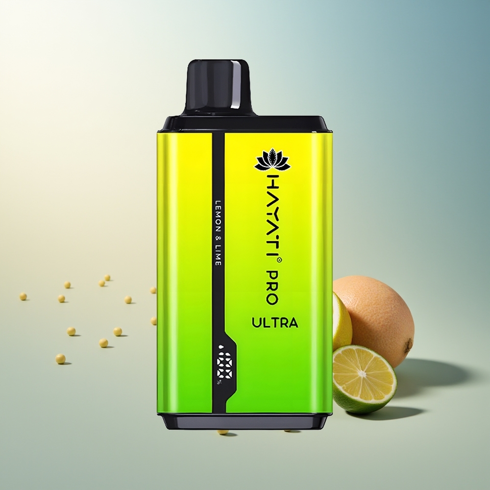Hayati Pro Ultra 15000 Puff 2x12ml Limon & Lime