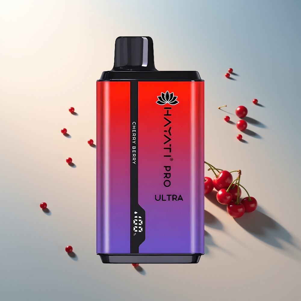Hayati Pro Ultra 15000 Puff 850mAh 24ml %2 Kiraz Böğürtlen