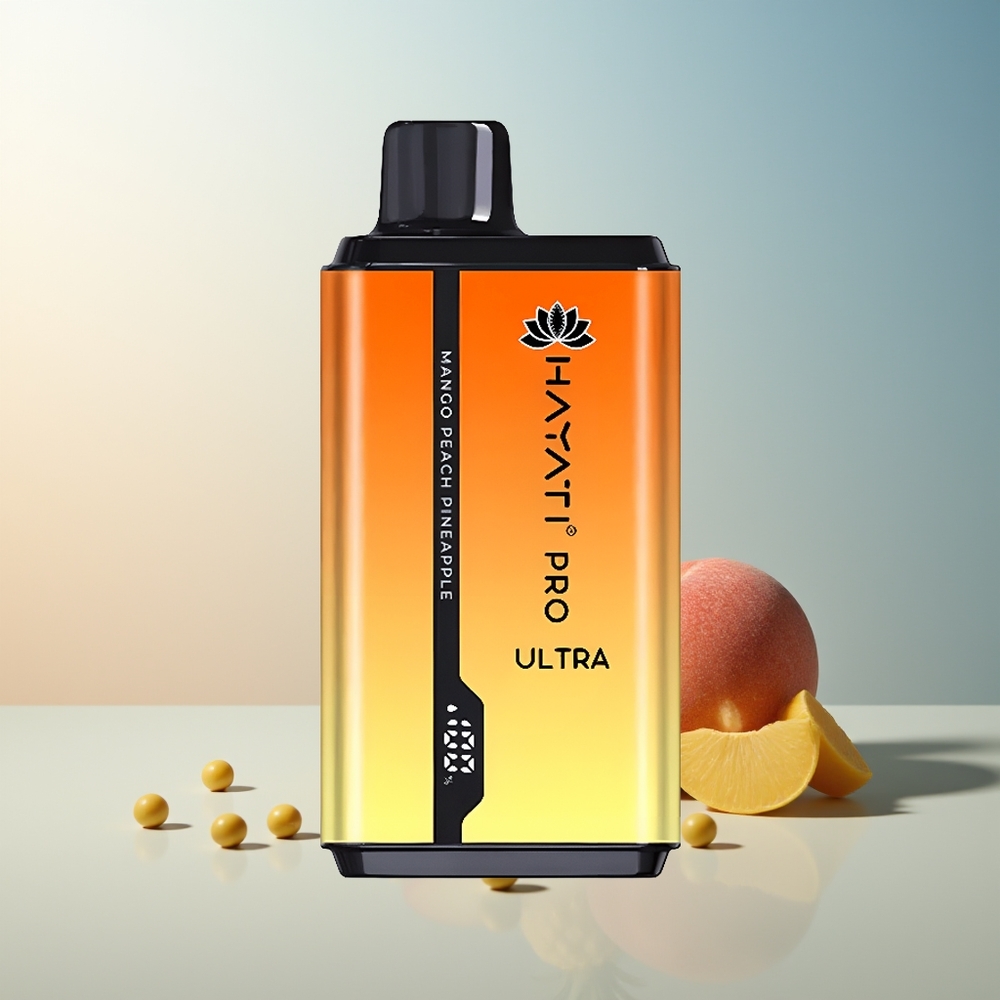 Hayati Pro Ultra 15000 Puff 850mAh 24ml 2% Mango Şeftali Ananas