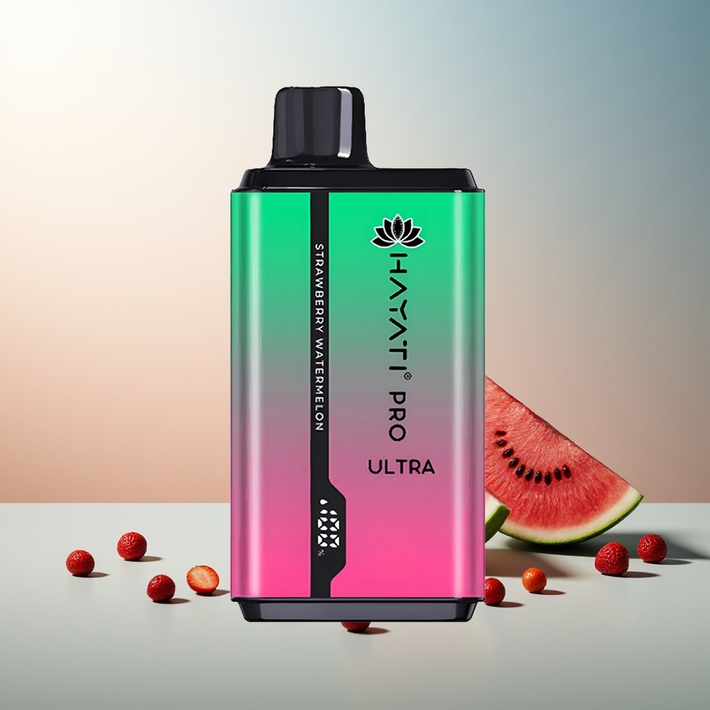 Hayati Pro Ultra 15000 Puff Çilek Karpuz