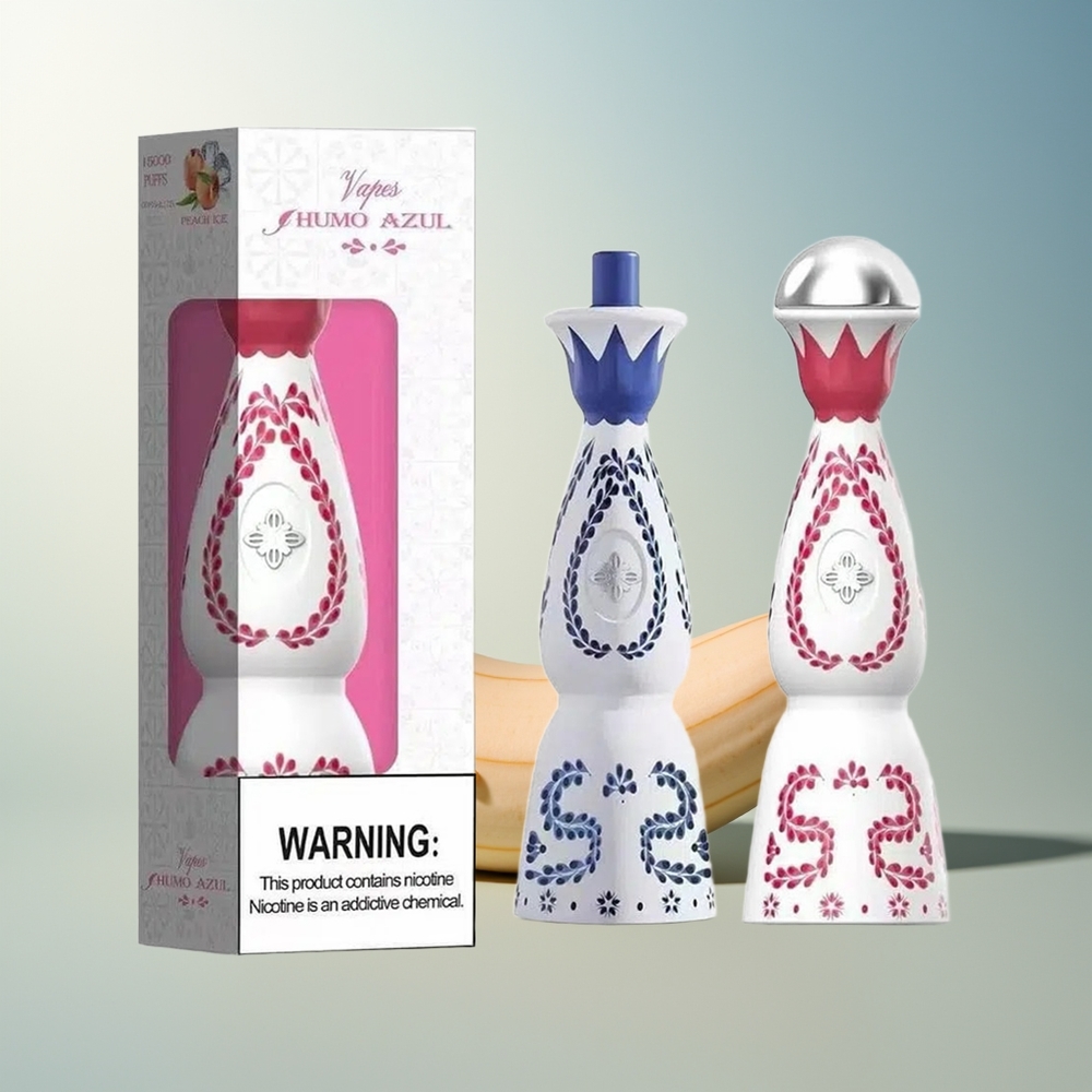 HUMO Azul 15000 Puff 20mL 5% Nikotin Şarj Edilebilir USB-C Muz