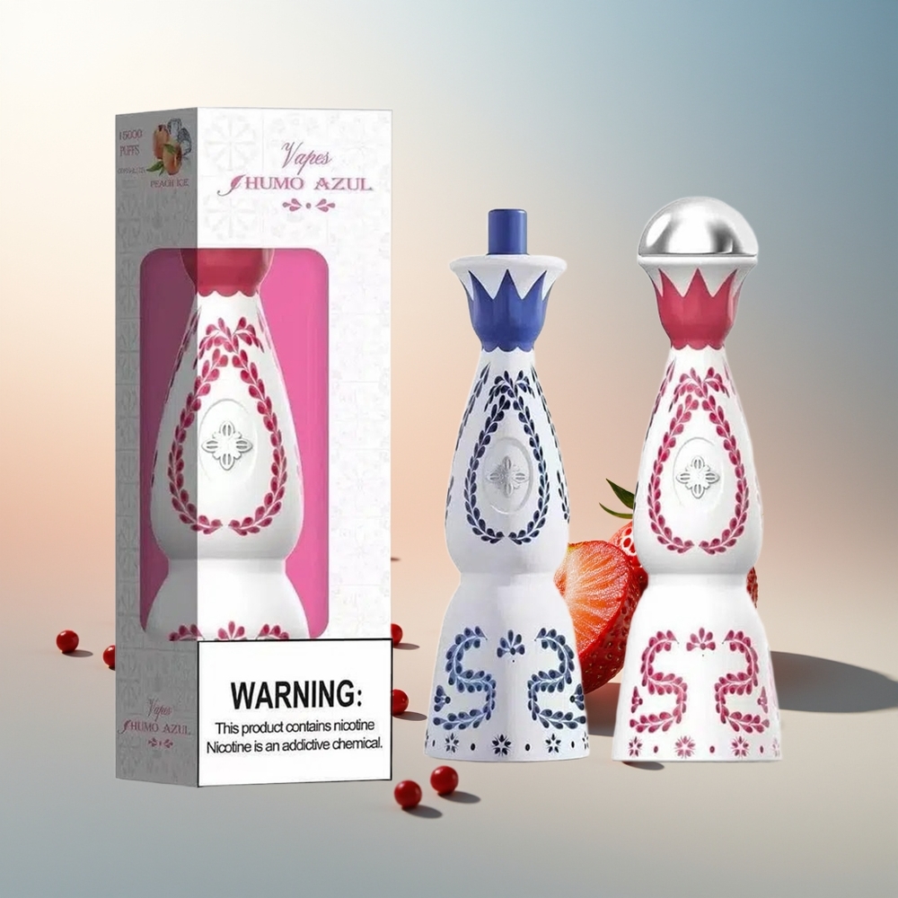 HUMO Azul 15000 Puff 20mL 5% Nikotin Çilek Ayı