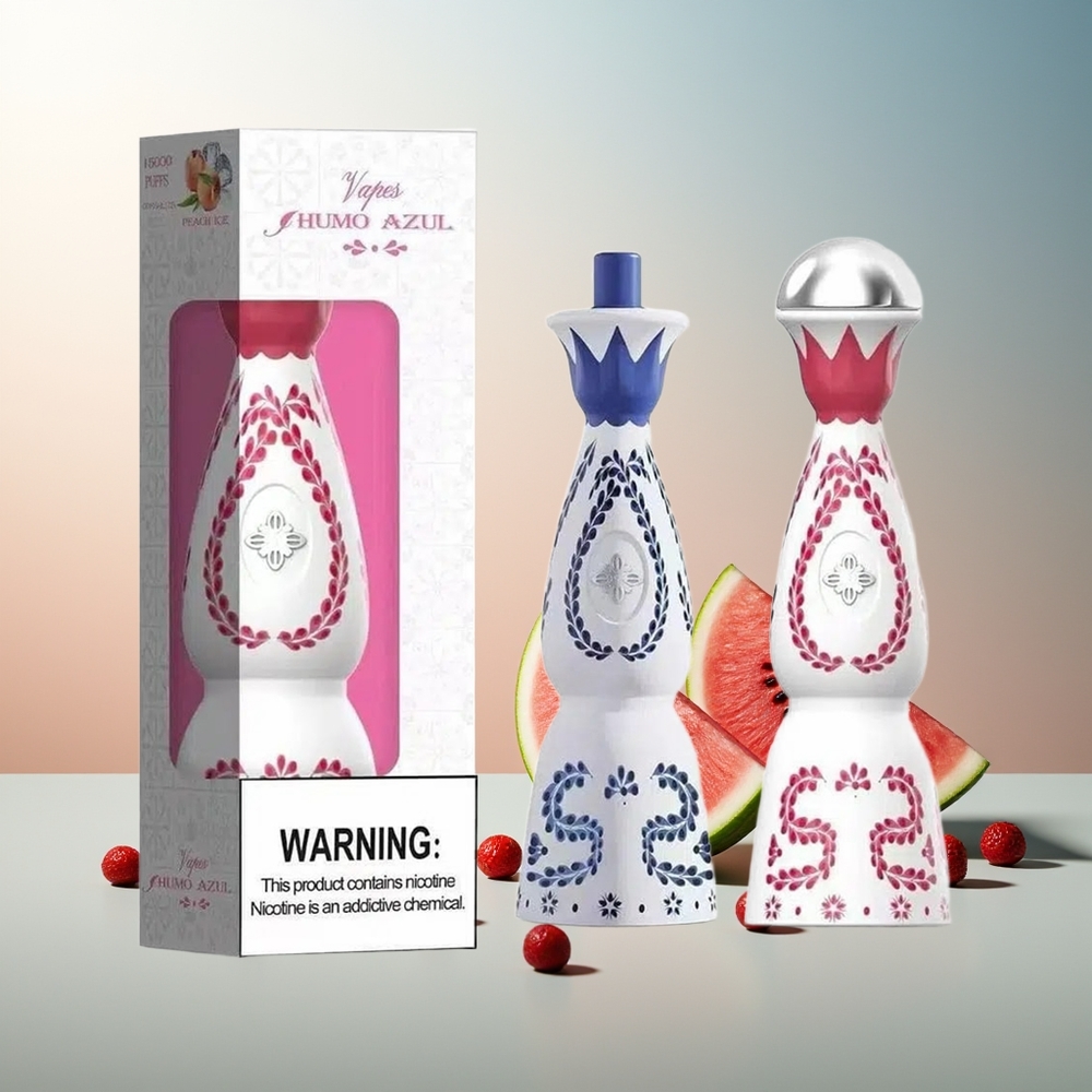 HUMO Azul 15000 Puff 20mL 5% Nikotin Çilek Karpuz