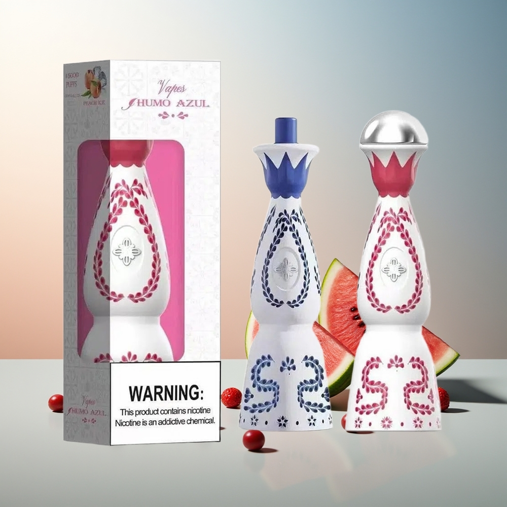 HUMO Azul 15000 Puff 20mL 5% Nikotin Çilek Karpuz Üzüm